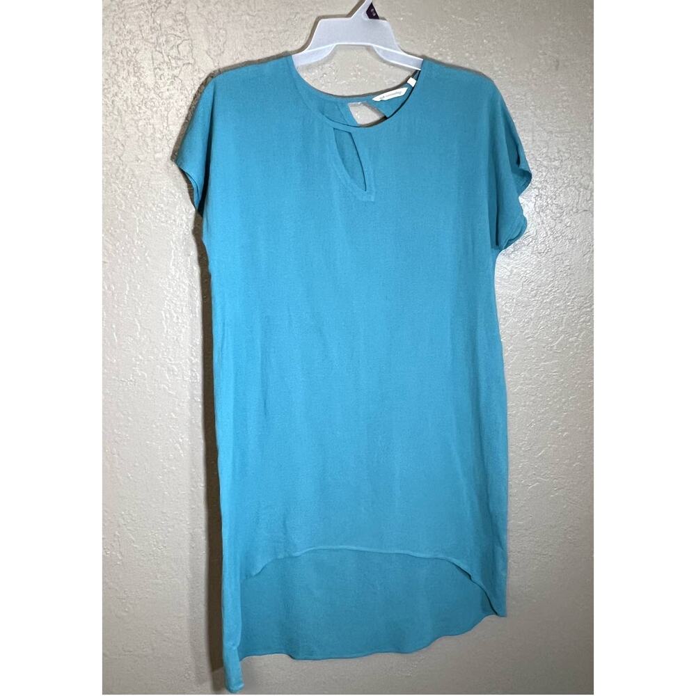 Soft Surroundings blue cotton dress large